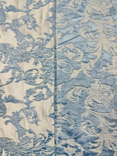 Brocade - 60-in Bright Light Blue Corded Satin